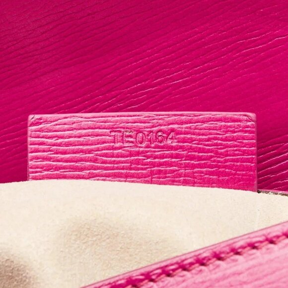 Givenchy Purple Grained Leather Pandora Box Mini Crossbody Bag - Picture 10 of 12